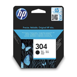 ENCRE DE MARQUE HP DE MODELE 304 NOIR TRES MOINS CHERE AU CAMEROUN